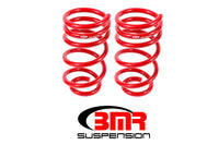 Thumbnail for BMR 10-15 5th Gen Camaro V8 Rear Lowering Springs - Red