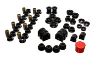 Thumbnail for Energy Suspension 91-02 Saturn S Series Coupe/Sedan/Wagon Black Hyper-Flex Master Bushing Set
