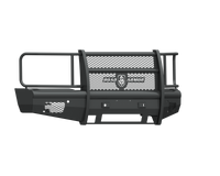 Thumbnail for Road Armor 15-19 Chevy 2500 Vaquero Front Bumper Full Guard - Tex Blk