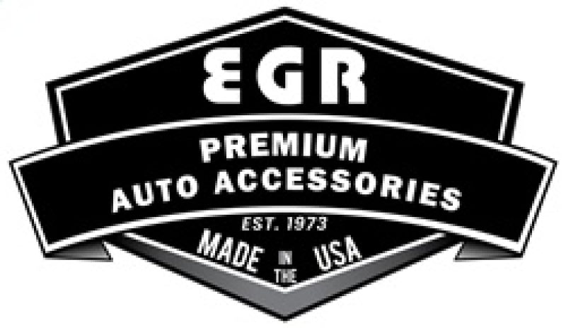 EGR 2019 Chevy 1500 Double Cab In-Channel Window Visors - Matte