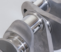 Thumbnail for Eagle Chrysler RB 4340 Crank 4.25 Stroke 2.2 Rod Pin 8 Bolt Flange