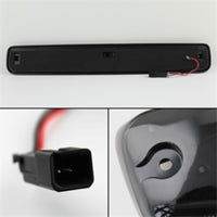 Thumbnail for Xtune Chevy Silverado 07-13 Amber LED Cab Roof Lights Clear ACC-LED-CS07-CR-C