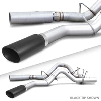 Thumbnail for Banks Power 17+ GM Duramax L5P 2500/3500 Monster Exhaust System - SS Single Exhaust w/ Black Tip