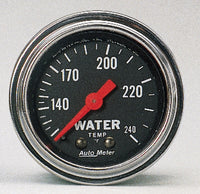 Thumbnail for AutoMeter Gauge Water Temp 2-1/16in. 120-240 Deg. F Mechanical Traditional Chrome