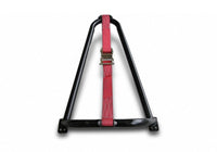 Thumbnail for N-Fab Bed Mounted Tire Carrier Universal - Gloss Black - Red Strap