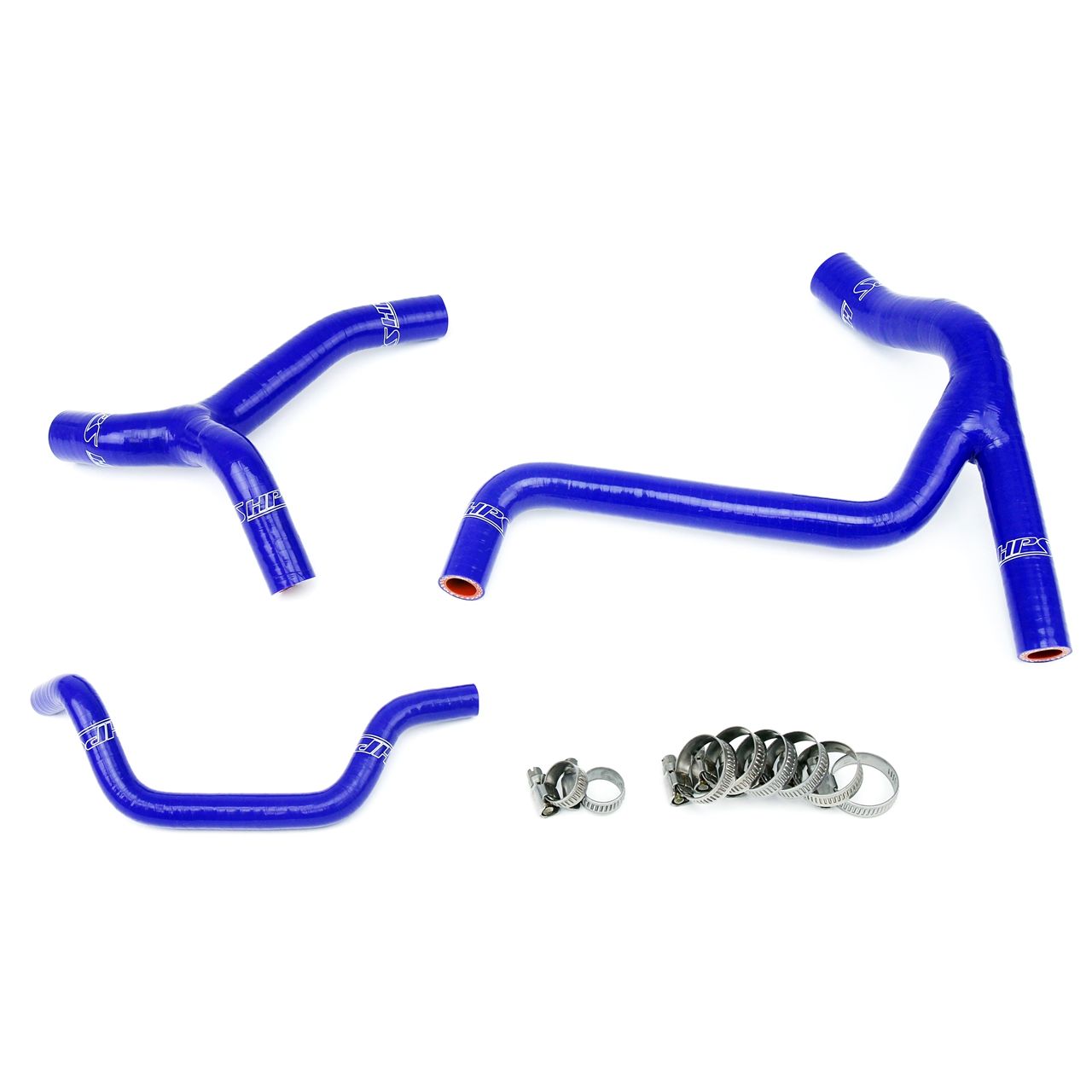 HPS Blue Reinforced Silicone Radiator Hose Kit Coolant for Kawasaki 10-12 KX450F