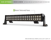 Thumbnail for DV8 Offroad BRS Pro Series 20in Light Bar 120W Flood/Spot 3W LED - Black