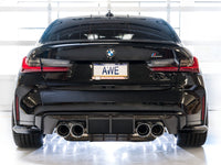 Thumbnail for AWE SwitchPath Catback Exhaust for BMW G8X M3/M4 - Chrome Silver Tips