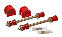 Thumbnail for Energy Suspension 98-01 Ford Explorer/Bronco 2WD/4WD 34mm Red  Front Sway Bar Bushing Set