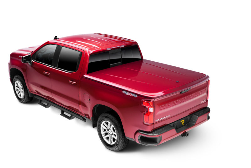 UnderCover 19-20 Chevy Silverado 1500 6.5ft Lux Bed Cover - Satin Steel Metallic