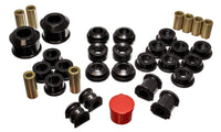 Thumbnail for Energy Suspension 02-04 Acura RSX (includes Type S) Black Hyper-Flex Master Bushing Set