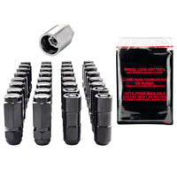 Thumbnail for McGard 8 Lug Hex Install Kit w/Locks (Cone Seat Nut / Duplex) 9/16-18 / 7/8 Hex / 2.5in. L - Black