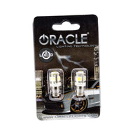 Thumbnail for Oracle BA9S 5 LED 3 Chip Bayonet Bulbs (Pair) - White SEE WARRANTY
