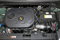 Thumbnail for K&N 14-16 Kia Soul L4 2.0L Typhoon Cold Air Intake Aluminum Silver