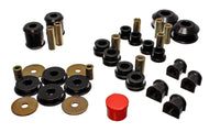 Thumbnail for Energy Suspension 03-05 Mitsubishi Lancer EVO 8 Black Hyper-flex Master Bushing Set