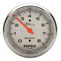 Thumbnail for Autometer Pro-Cycle Gauge Tach 3 3/4in 8K Rpm 2&4 Cylinder Silver