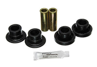 Thumbnail for Energy Suspension 95-98 Nissan 240SX (S14) / 90-96 300ZX Black Front Control Arm Bushing Set (Must r