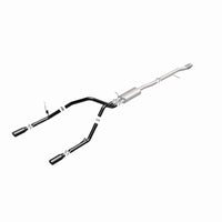 Thumbnail for MagnaFlow SYS Cat-Back 4in Black Dual Split Rear Tips 14-15 Chevy Silverado/GMC Sierra 4.3L-5.3L