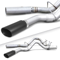 Thumbnail for Banks Power 17+ GM Duramax L5P 2500/3500 Monster Exhaust System - SS Single Exhaust w/ Black Tip
