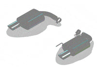 Thumbnail for Borla Atak S Rear Section 15-17 Ford Mustang GT 5.0L V8 MT/AT 2.5in pipe 4in tip