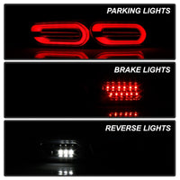 Thumbnail for Spyder Chevy Camaro 16-18 Halogen LED Tail Lights Black ALT-YD-CCAM16HAL-SEQ-BK