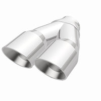 Thumbnail for MagnaFlow Double Wall 3in Dual Round Polished Tip 2.25in Inlet