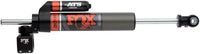 Thumbnail for Fox 2007+ Jeep JK 2.0 Factory Series ATS Steering Stabilizer 22.15in Ext L - Orange Heritage Logo