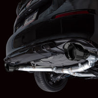 Thumbnail for AWE Tuning 22+ Honda Civic Si/Acura Integra Track Edition Catback Exhaust - Dual Diamond Black Tips