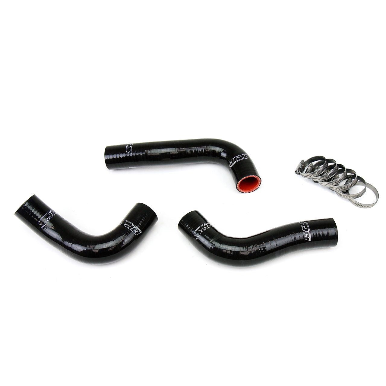 HPS Black Reinforced Silicone Radiator Hose Kit Coolant for Mazda 94-97 Miata