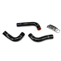 Thumbnail for HPS Black Reinforced Silicone Radiator Hose Kit Coolant for Mazda 94-97 Miata