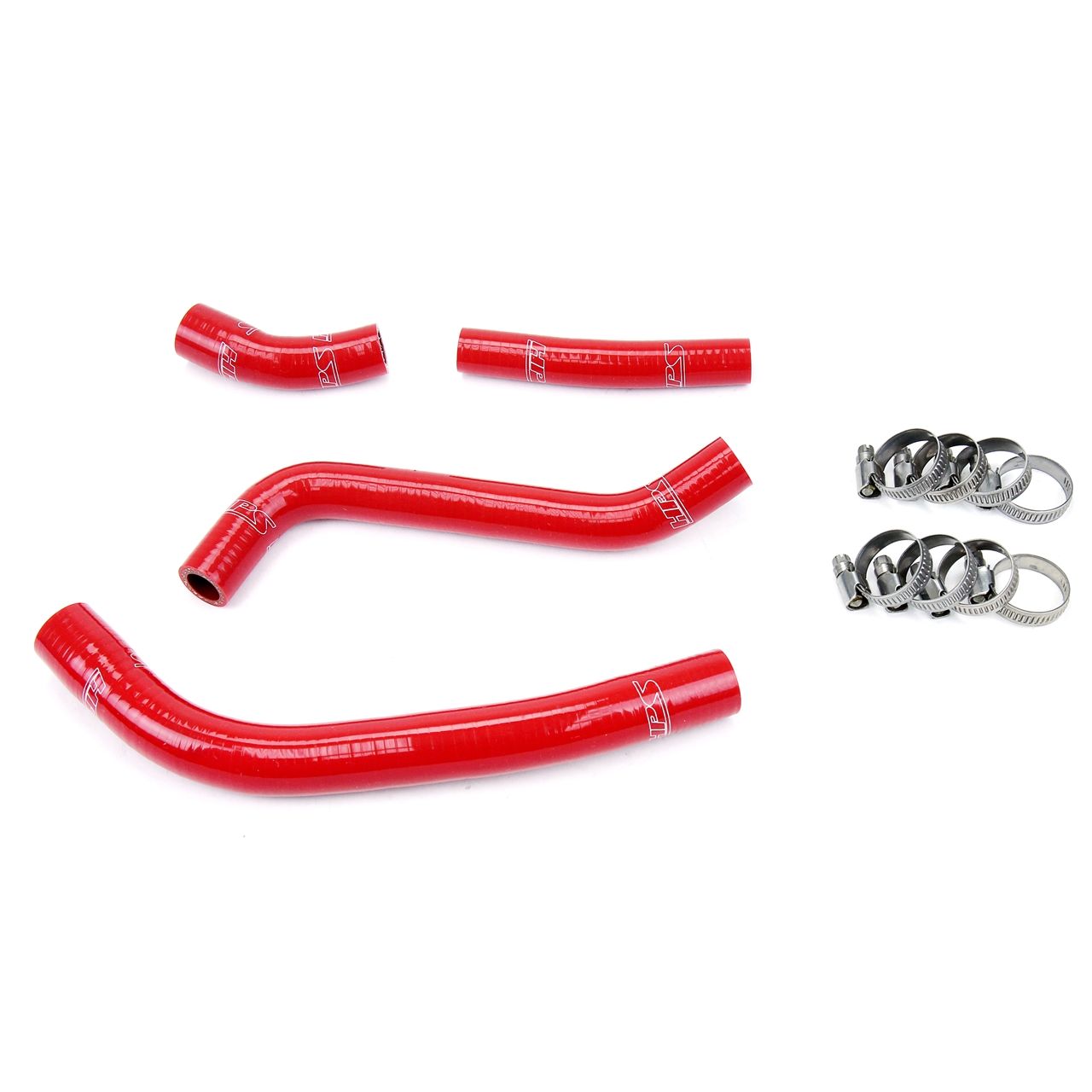 HPS Red Reinforced Silicone Radiator Hose Kit Coolant for Yamaha 10-12 YZ450F