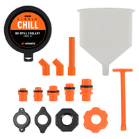 Thumbnail for Mishimoto No-Spill Coolant Funnel Kit 15pc Set