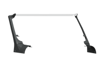 Thumbnail for Road Armor 18-20 Jeep Wrangler JL Stealth A-Pillar Light Mounts 51.5in w/Lower Mount - Tex Blk