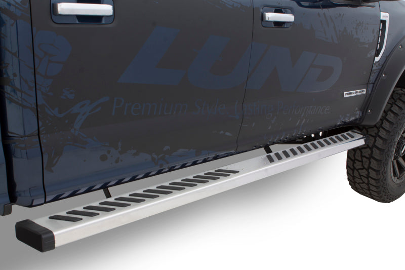 Lund 17-23 Ford F-250/350/450 Super Duty SuperCab Summit Ridge 2.0 Running Boards - Stainless