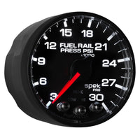 Thumbnail for Autometer Spek-Pro Gauge Rail Press 2 1/16in 30Kpsi Stepper Motor W/Peak & Warn Blk/Blk