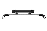 Thumbnail for Thule SnowPack M Ski/Snowboard Rack (Up to 4 Pair Skis/2 Snowboards) - Black/Silver