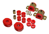 Thumbnail for Energy Suspension 72-93 Dodge D100/200/300/Ramcharger 2WD Red 15/16in Front Sway Bar Bushings