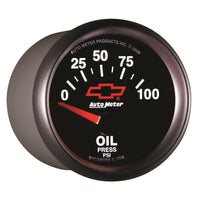 Thumbnail for Autometer Oil Pressure 2-1/16, 0-100 PSI - Red Bowtie