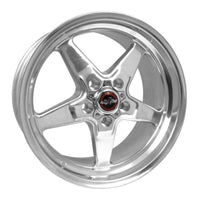 Thumbnail for Race Star 92 Drag Star 17x9.50 5x4.50bc 6.13bs Direct Drill Polished Wheel