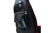 Thumbnail for Rampage 1987-1995 Jeep Wrangler(YJ) Comfort Combo Seat Covers - Black/Red