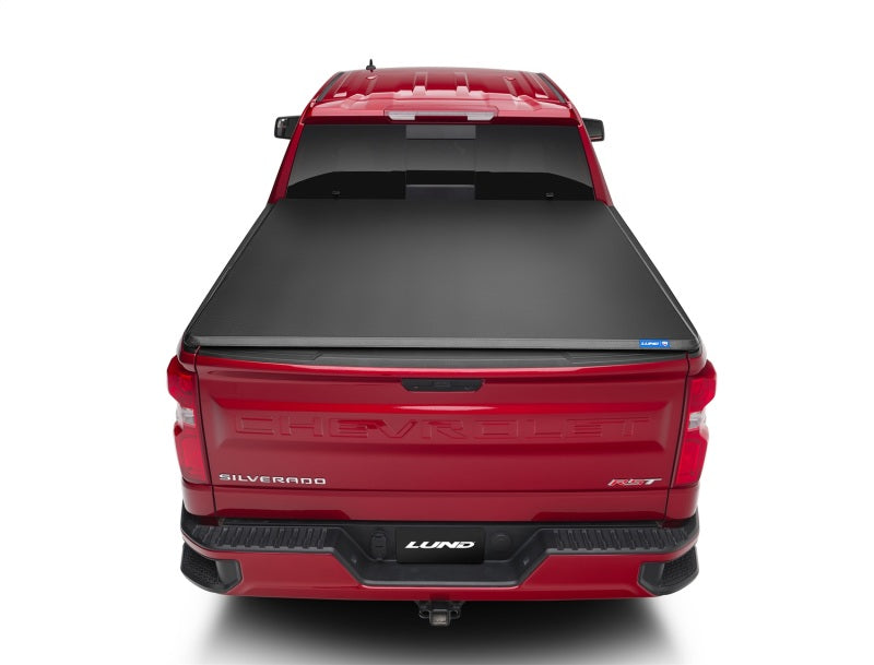 Lund 2020 Chevy Silverado 2500 HD (8ft. Bed) Genesis Tri-Fold Tonneau Cover - Black