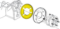 Thumbnail for SPC Performance EZ Shim Dual Angle Camber/Toe Shim (Yellow)