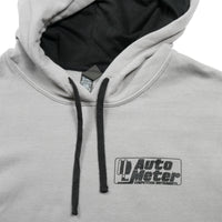 Thumbnail for Autometer Gray Competition Pullover Hoodie - Adult Large