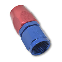 Thumbnail for Russell Performance -6 AN Red/Blue Straight Full Flow Hose End
