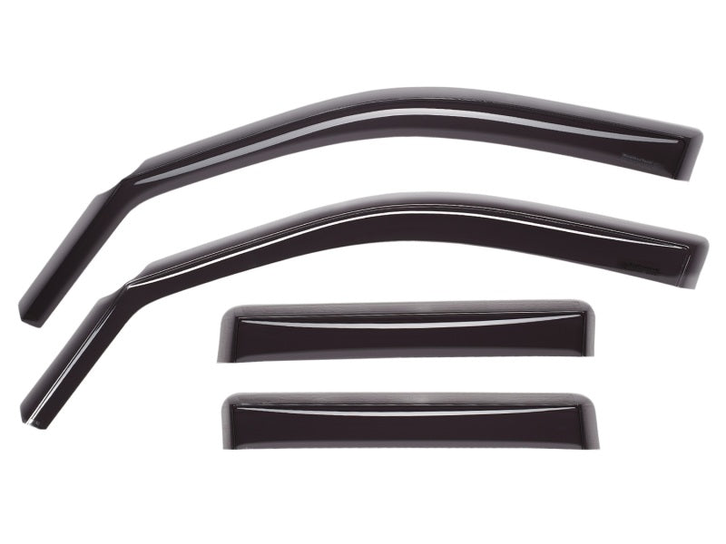 WeatherTech 13+ Ford Fusion Front and Rear Side Window Deflectors - Dark Smoke
