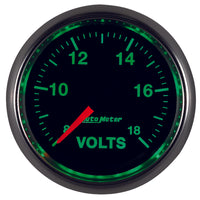 Thumbnail for Autometer GS Series 2-1/16in Voltmeter 18V Electrical Gauge Full Sweep