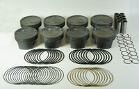 Thumbnail for Mahle MS Piston Set GM LS 347ci 3.908in Bore 3.622stk 6.125in Rod .927 Pin -16cc 8.9 CR Set of 8