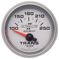 Thumbnail for Autometer Ultra-Lite II 52mm 100-250 Deg F Short Sweep Electric Transmission Temperature Gauge
