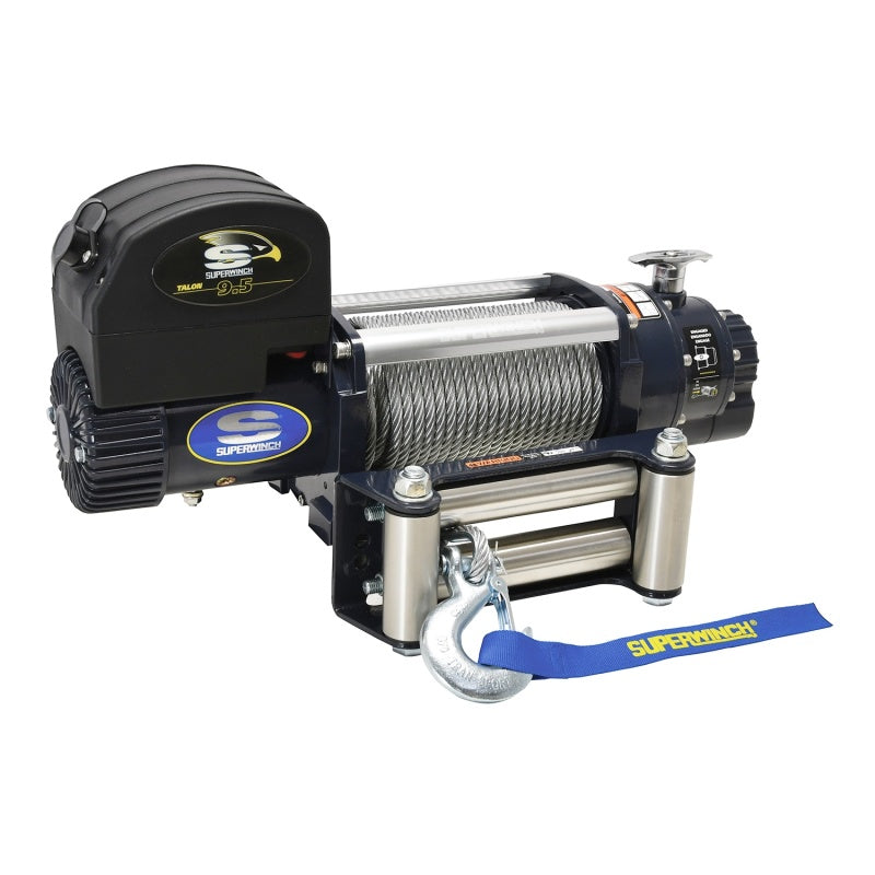 Superwinch 9500 LBS 12V DC 3/8in x 85ft Steel Rope Talon 9.5 Winch