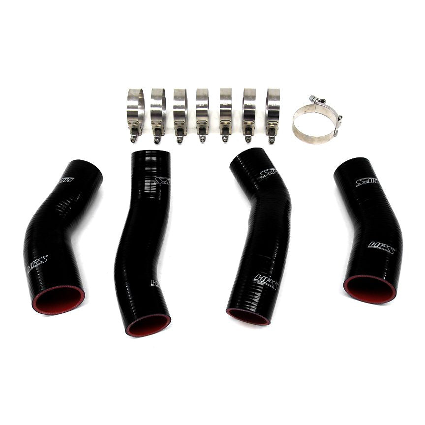 HPS Black Reinforced Silicone Intercooler Hose Kit for Nissan 90-96 300ZX Twin Turbo